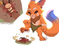 Gnar and Evil Teemo - Commission
