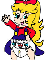 BabyAbbieStar’s Emily in diaper