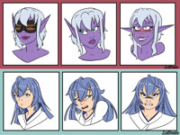 [COMMISSION] Headshot commission set 2