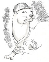 Alex Otter - BW Potrait