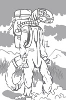 One Day Doodle - Space Lizer