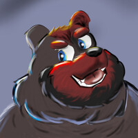 Trying different colors and brushes