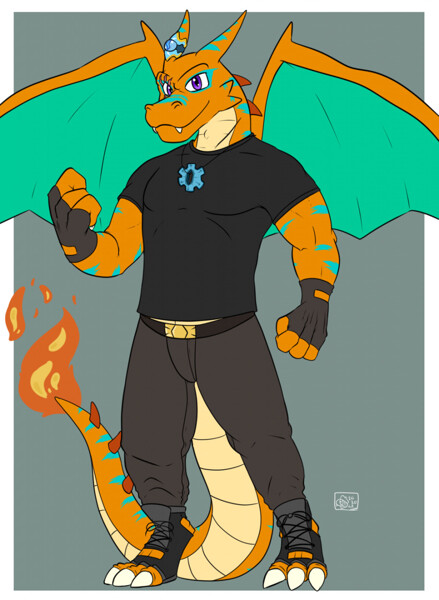 Mega Charizard X & Y [Preview] by Drakaar -- Fur Affinity [dot] net