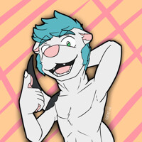 square icon commission (Dizhen)(shirtless)