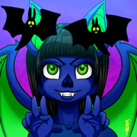 Animated Halloween icon - Lauren