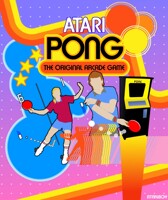 Atari Pong Retro Poster