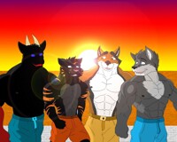 Sunset from Chewy BY Shark-Blade