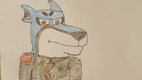 Doggie Kruger fanart.
