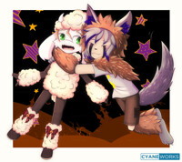 Comm Dream and Nightmare by cyaneworks -- Fur Affinity [dot] net