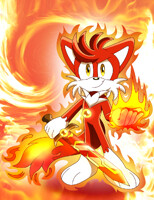 Super Sonic and Super Tails Fusion for hker021 by SonicSpirit128 -- Fur  Affinity [dot] net