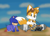 Sonic X Screenshot Redraw - Shadow and Sophie by RaymanxBelle -- Fur  Affinity [dot] net