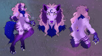 Galaxy Werewolf Adopt (Closed) ♥