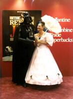 Darth Vader Poses With Mom!