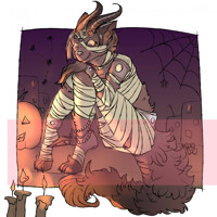 ✩Adopt [open]✩ 🎃Halloween mummy 🎃