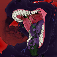 A gooey view (Green drool)