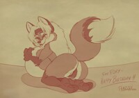 Birthday Foxy