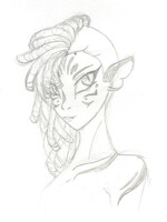 half tiger character