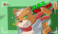 fox mcloud being cute fluffball (2 of 2)