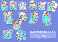 Little Fur Stickers!