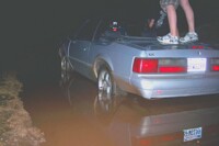 Mudding in a Mustang