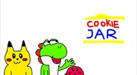 Yoshi, Kirby, Pikachu and Cookie Jar