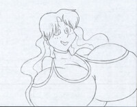 busty Ikuko Tsukino sketch
