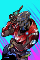 Confident Turian (COMMISSION)