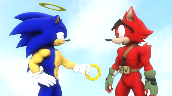 Sonic X Screenshot Redraw - Double Trouble by RaymanxBelle -- Fur