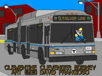 MBTA Silver Line Clementine Clevenger