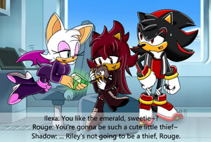 Sonic X Screenshot Redraw - Double Trouble by RaymanxBelle -- Fur