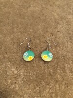 Floral Resin Earrings