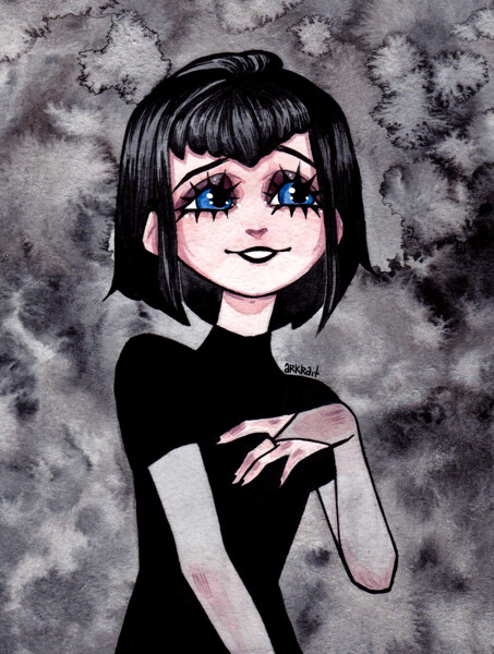 vampira DML - Desenho de misscat - Gartic