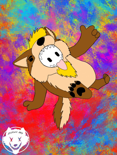 FANART:: Fall Guy Arsenal Wolf by Superspartan - Fur Affinity
