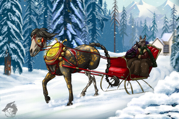 LPS sleigh by Sleigh -- Fur Affinity [dot] net