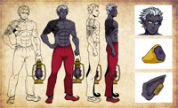 Character sheet - Drow 2-3