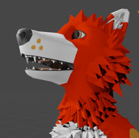 3d model for Eddie - teeth detail