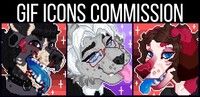 GIF ICONS COMMISSION
