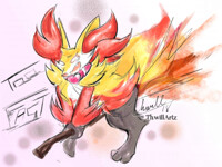 Flying Fire Fox