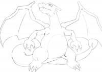 Sketch 2020 - Digital - Charizard practice