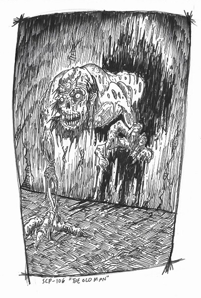 Illustration of scp-106