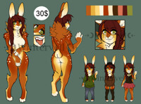 Autumn Rabbit Girl SOLD