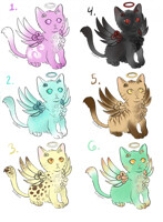 Angelic Mana Cat Adopt Reminder (6/6 open)