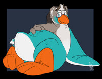 The Ugly Plush Penguin.