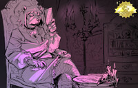 Artober 10 | Tarot by ChadW