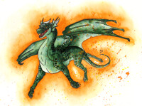 Happy dragon