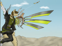 Fly like a Flying Thing! [Giftart for Mixy]