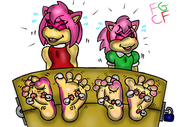 Amy rose feet tickle fruitgems.