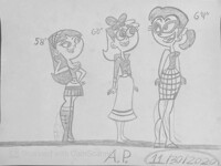 Fairly OddFamily Height Chart!!!