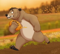 Honey Thief [by BearHybrid]