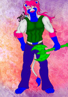 (Request) Platinum Aurora as a Lion